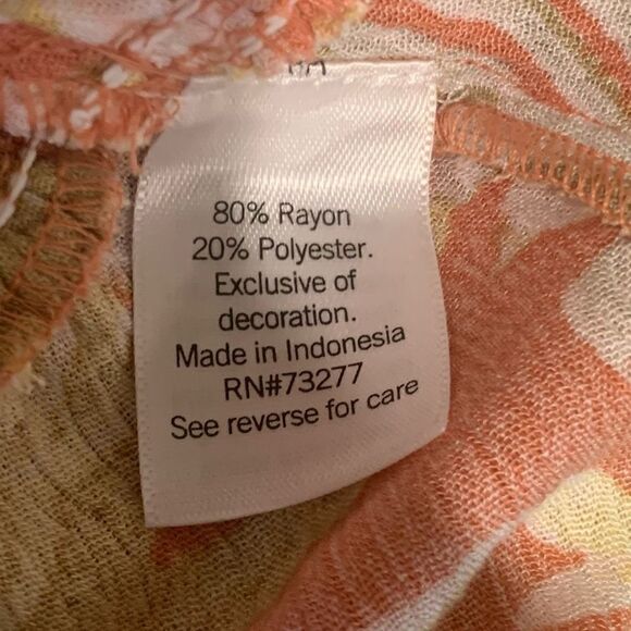 Lauren Conrad Smocked Peplum Tank Size XL New - Picture 6 of 9